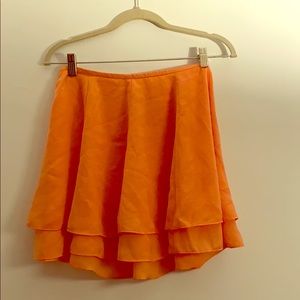 Urban Outfitters rose-colored skirt